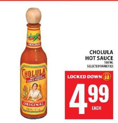 CHOLULA Hot Sauce