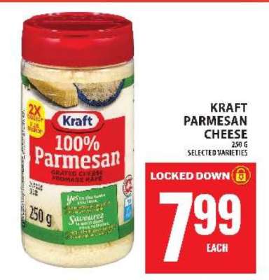 KRAFT PARMESAN CHEESE