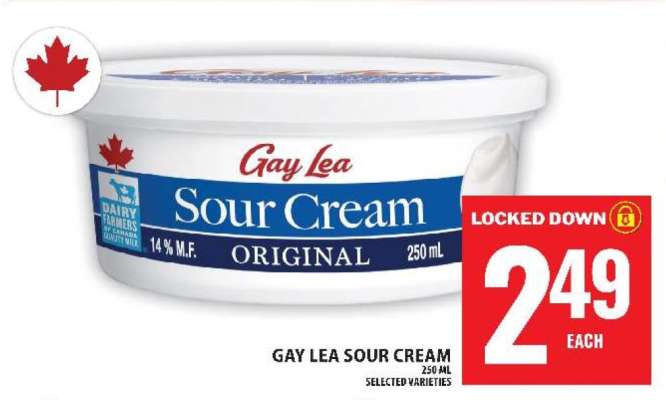 GAY LEA SOUR CREAM
