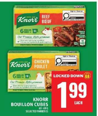 KNORR BOUILLON CUBES