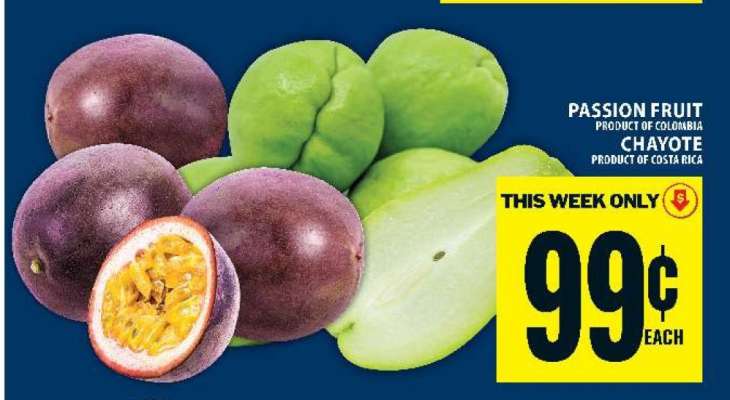 Passion Fruit and Chayote