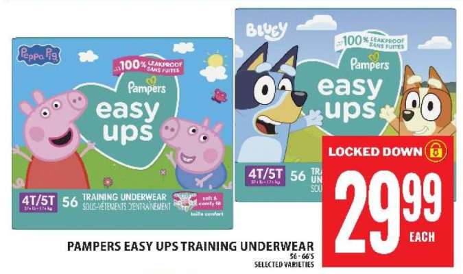 Pampers Easy-Ups Training Underwear
