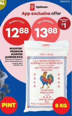 Rooster Premium Scented Jasmine Rice