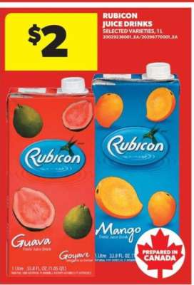 Rubicon Juice Drinks