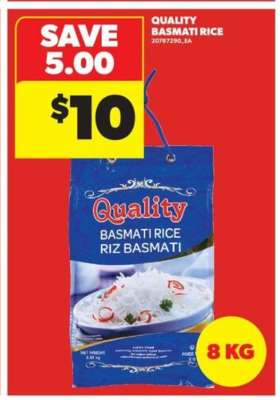 QUALITY BASMATI RICE