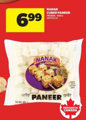 Nanak Cubed Paneer
