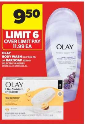 Olay Body Wash or Bar Soap