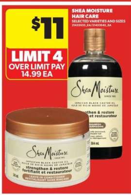 Shea Moisture Hair Care