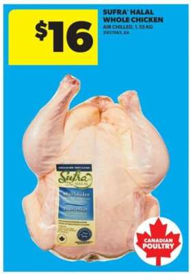 SUFRA HALAL WHOLE CHICKEN