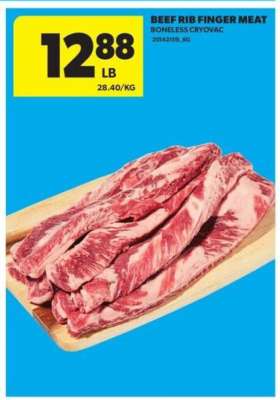 BEEF RIB FINGER MEAT