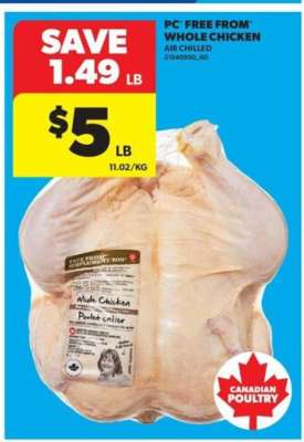 PC Free From Whole Chicken
