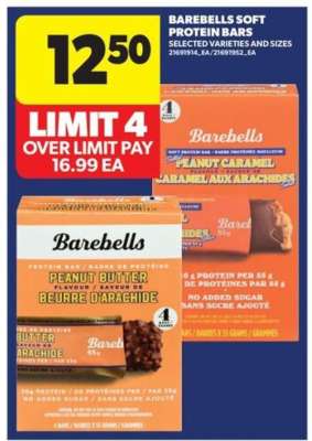 Barebells Soft Protein Bars