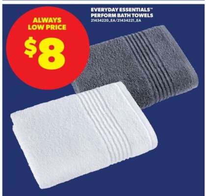 EVERYDAY ESSENTIALS™ Perform Bath Towels