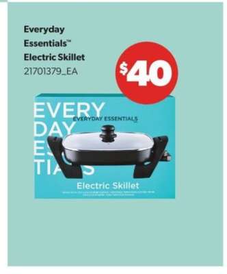 Everyday Essentials Electric Skillet