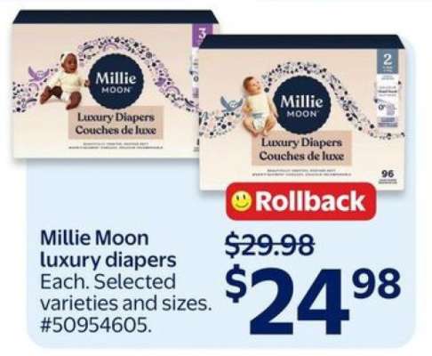 Millie Moon Luxury Diapers
