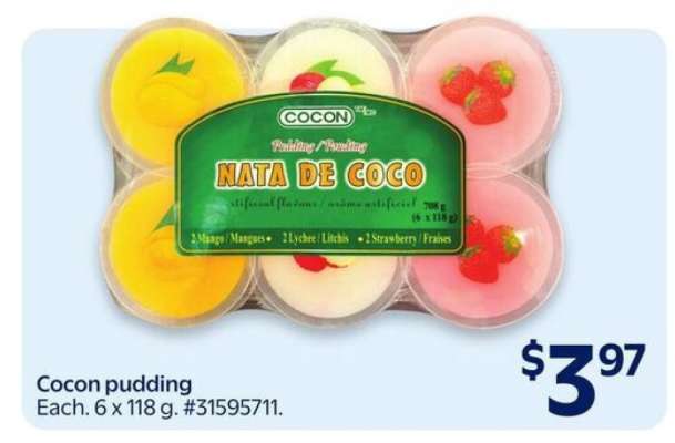 Cocon pudding
