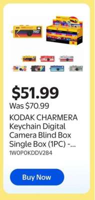 KODAK CHARMERA Keychain Digital Camera Blind Box Single Box (1PC)
