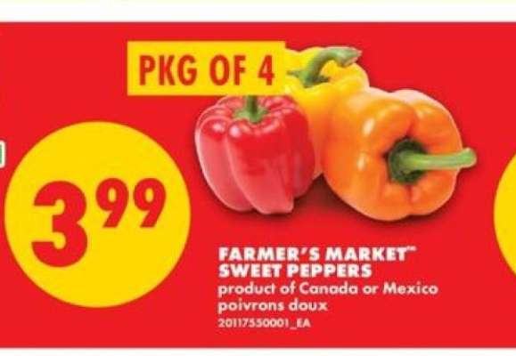 Farmer's Market Sweet Peppers