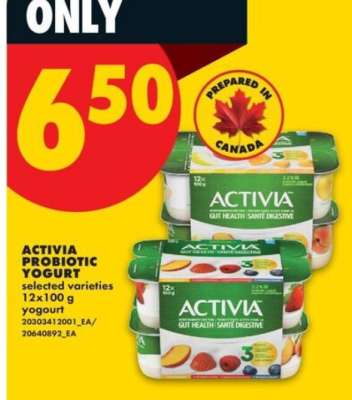 Activia Probiotic Yogurt