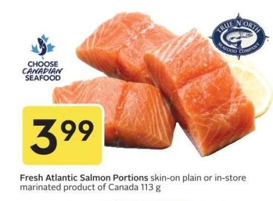 FRESH ATLANTIC SALMON PORTIONS