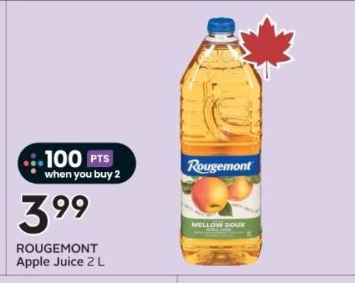 ROUGEMONT Apple Juice 2 L