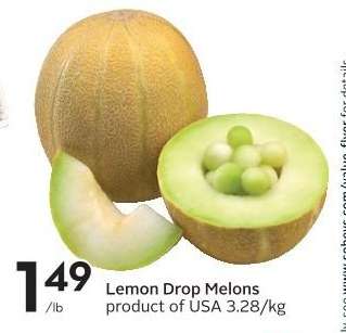 Lemon Drop Melons