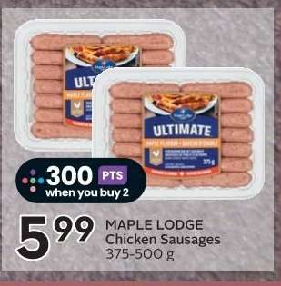 MAPLE LODGE Chicken Sausages