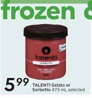 TALENTI Gelato or Sorbetto