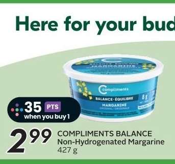 COMPLIMENTS BALANCE Non-Hydrogenated Margarine