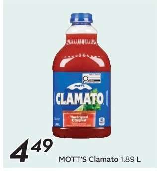 Mott's Clamato