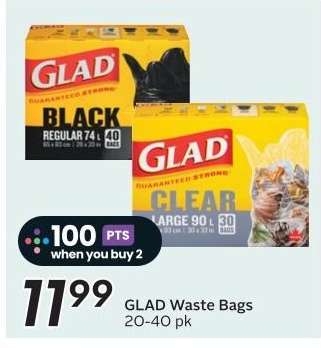 GLAD Waste Bags