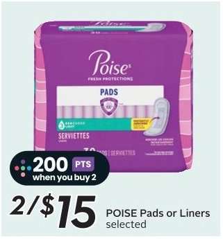 POISE Pads or Liners