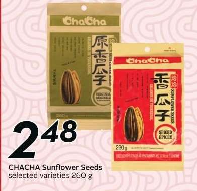 CHACHA SUNFLOWER SEEDS