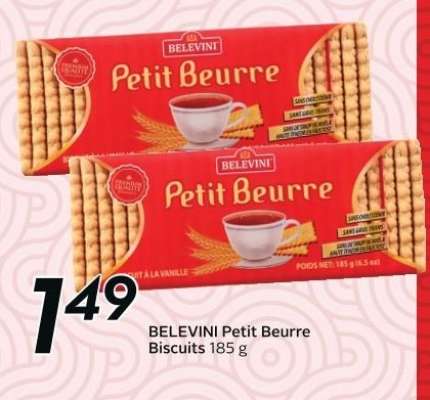 BELEVINI Petit Beurre Biscuits 185 g