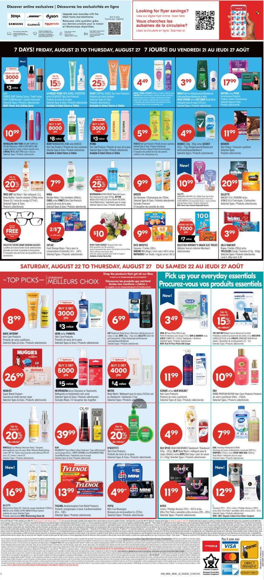 Shoppers Drug Mart flyer  - August 22, 2026 - August 27, 2026. Page 3