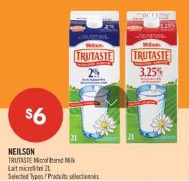 NEILSON TRUTASTE MICROFILTERED MILK