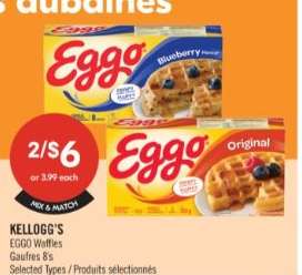 KELLOGG’S EGGO WAFFLES