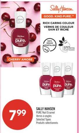 SALLY HANSEN PURE NAIL ENAMEL
