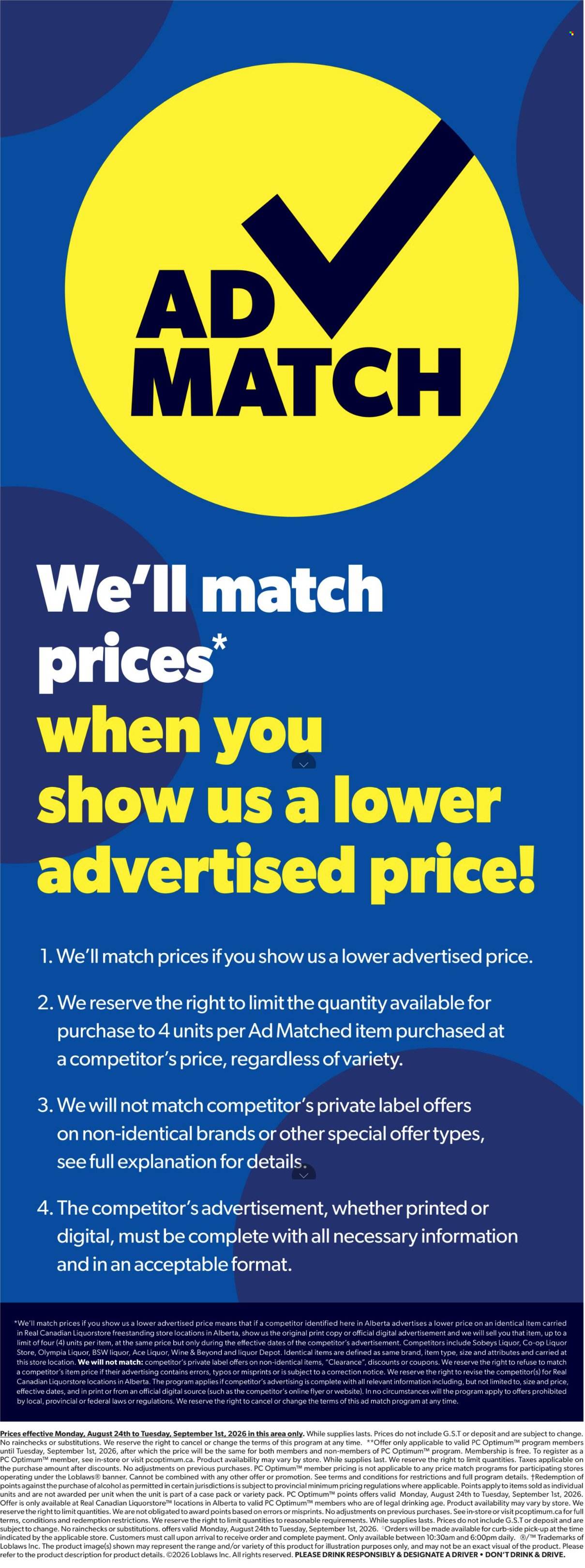 Real Canadian Liquorstore flyer  - August 24, 2026 - September 01, 2026. Page 3