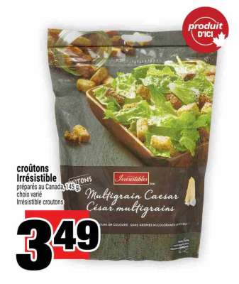 CROÛTONS IRRÉSISTIBLE