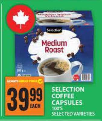 SELECTION COFFEE CAPSULES