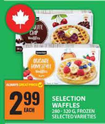 SELECTION WAFFLES
