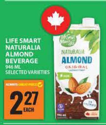 LIFE SMART NATURALIA ALMOND BEVERAGE