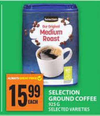 SELECTION GROUND COFFEE