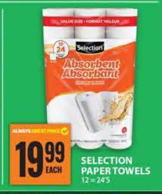 SELECTION PAPER TOWELS