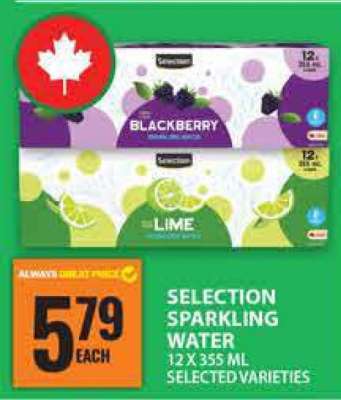 SELECTION SPARKLING WATER