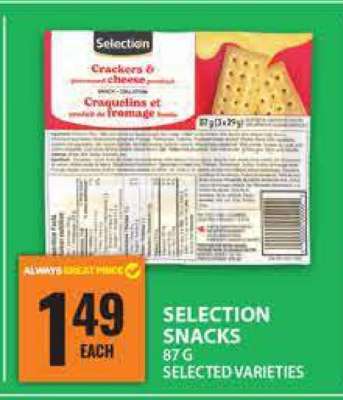 SELECTION SNACKS