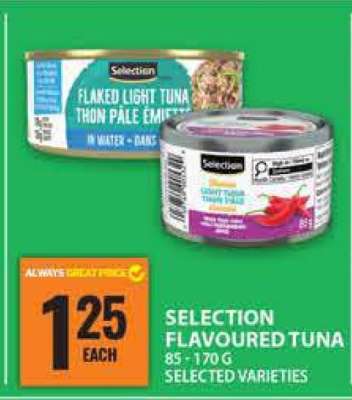 Selection Flavoured Tuna