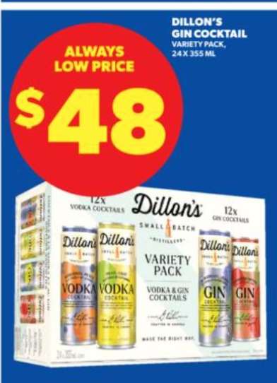 Dillon's Gin Cocktail Variety Pack