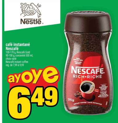 Café Instantané Nescafé